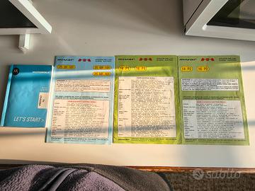 Libretti istruzioni vari.