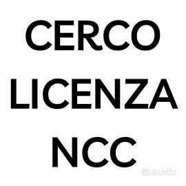 Licenza NCC provincia di Venezia