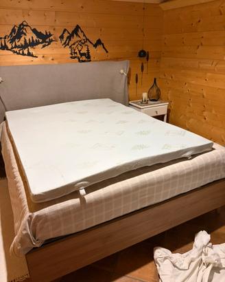 Topper letto Memory Foam 199x40 cm