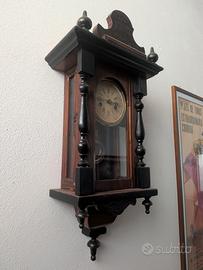 OROLOGIO DA PARETE ANTICO A PENDOLO TEDESCO