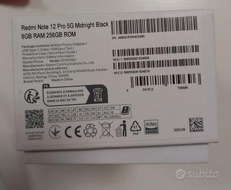 Telefono Redmi note 12 pro 5g