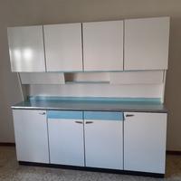 CREDENZA DA CUCINA ANNI 50 IN FORMICA