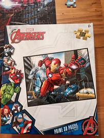 Prime 3D Puzzle lenticolare Marvel - Iron Man