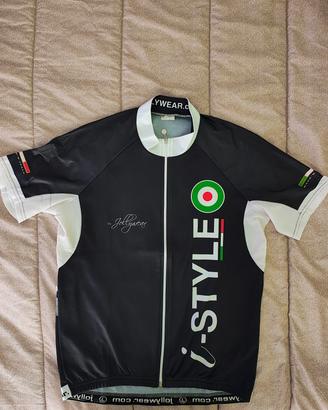 maglia da ciclismo taglia L nuova