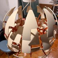 Lampadario Ikea PS2014 Bianco/Arancione