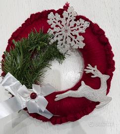 Fuoriporta natalizio artigianale