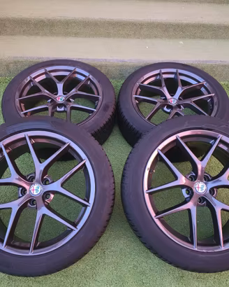 cerchi e gomme alfaromeo stelvio ⏭️TROFEO⏮️DA 20