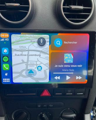 Autoradio CarPlay Android Auto per Audi A3 S3 03-1