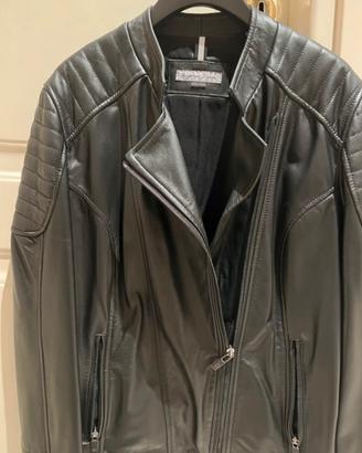 Giubbotto in pelle ferrari scuderia