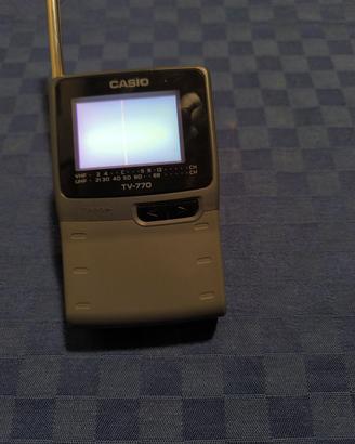 Casio TV -770 N Mini TV portatile vintage