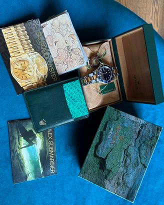 Rolex submariner acciaio e oro