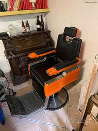 sedia barbiere vintage anni '70