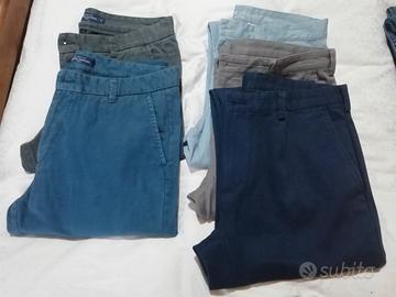 Pantaloni in cotone uomo taglia 48 e 52