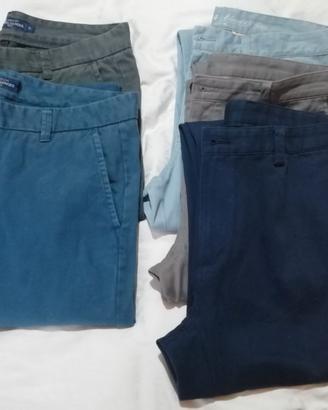 Pantaloni in cotone uomo taglia 48 e 52