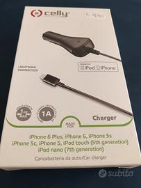 caricatore auto per iPhone 