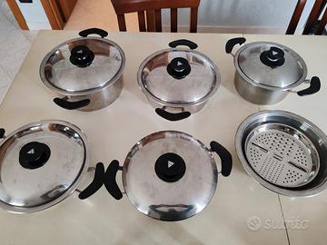 Batteria pentole AMC originale 13 pezzi