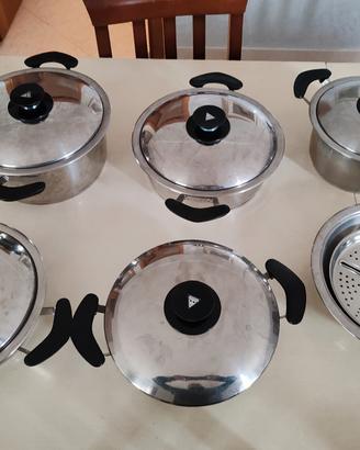 Batteria pentole AMC originale 13 pezzi