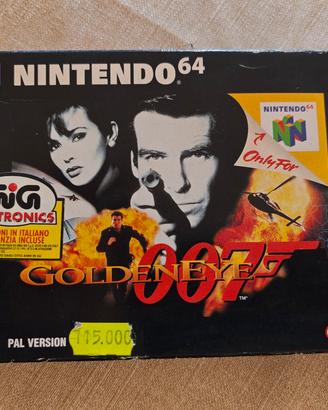 GoldenEye 007 Nintendo 64 N64 Completo CIB GIG PAL