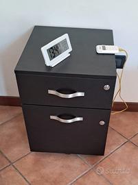 Mobiletto Cassettiera Portadocumenti con ruote