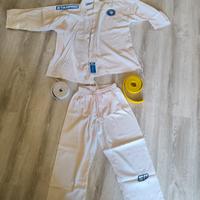Kimono costume da jiu jitsu + 2 cinture 