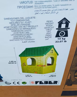 Casetta per bambini da giardino