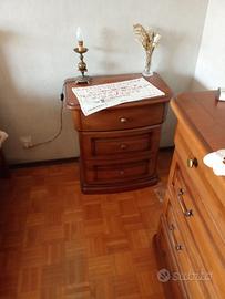 camera da letto in noce nazionale