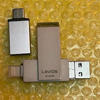 Chiavetta usb 512gb iPhone 4x1 argento