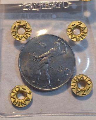 Rep. Italiana 50 Lire Vulcano 1955 FDC+ Periziato!