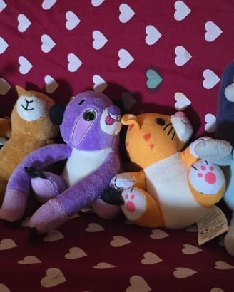 Lotto 5 peluche