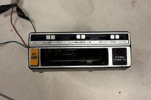 Autoradio cassette epoca