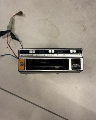 Autoradio cassette epoca