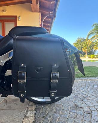 Borsa laterale Fat Boy Harley Davidson