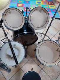 Batteria acustica Ramper + 2 piatti sabian