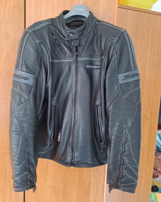 giubotto in pelle Spidi da moto