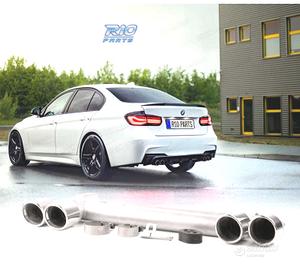 SISTEMA DI SCARICO BMW F30 F31 LOOK M DOPPIO