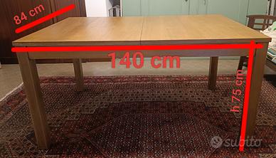 TAVOLO ALLUNGABILE IKEA BJURSTA