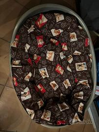 Cuccia per cani grande taglia con cuscino