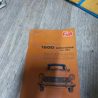 vecchi manuali ricambi originali fiat 