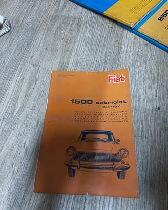 vecchi manuali ricambi originali fiat 