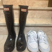 Stivali hunter e scarpe Nike numero 36/37 Europa