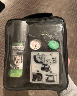 Slime - kit gonfia e ripara per gomme auto