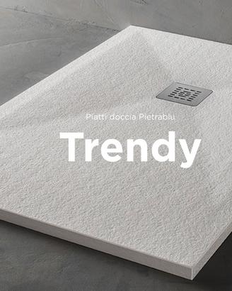 Piatto doccia Arblu Trendy resina 80x160 nuovo