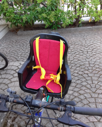 Sediolino bambino bimbo bimba per bicicletta 25 kg