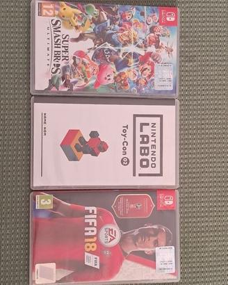 GIOCHI NINTENDO SWITCH (leggi descrizione)