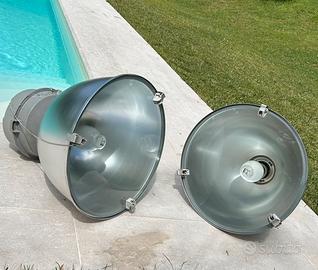 2 Lampade stile industriale