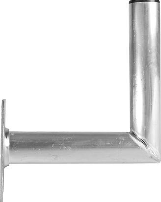 Coppia di staffe da parete in alluminio x antenne