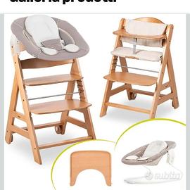 hauck Seggiolone Beta+ completo di vassoio pappa