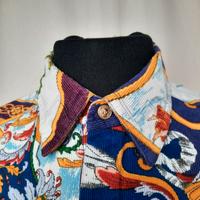 Camicia barocca Versus Gianni Versace velluto 90s