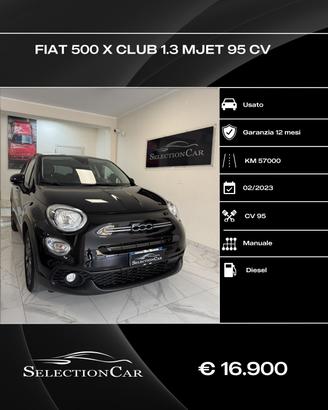 Fiat 500X 1.3 MultiJet 95 CV Club