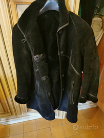 Giaccone donna in montone nero xxxl